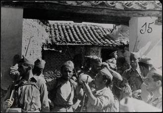Soldados republicanos tras la toma de Brunete